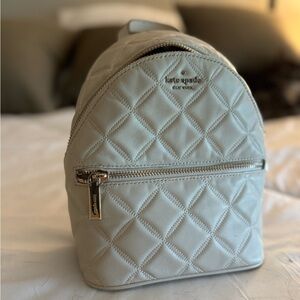 Kate Spade Natalia Mini Convertible Backpack Tufted Purse Handbag Pocketbook